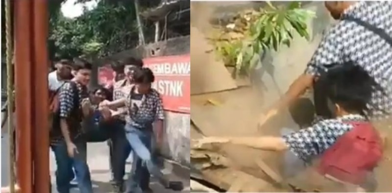 Senjata Makan Tuan, Kelakuan Sekelompok Anak SMA Iseng Malah Berujung Nahas Kelakuan Sekelompok Anak SMA Iseng Malah Berujung Nahas Netizen Senjata Makan Tuan