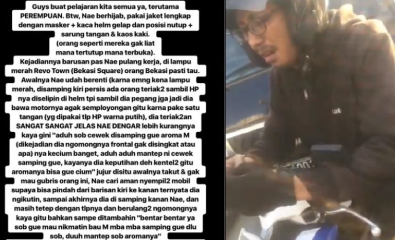 Pelecehan Seksual Secara Verbal di Lampu Merah