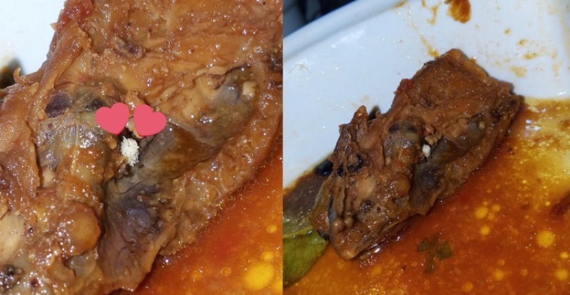 Auto Gak Jadi Makan Pria Ini Temukan Beginian di Ayam Bumbu Kuah Miliknya