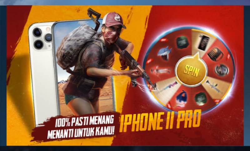Cara mendapatkan iPhone 11 Pro gratis dari game PUBG Mobile