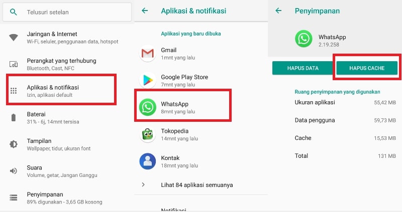 Cara mengembalikan kontak WhatsApp yang hilang