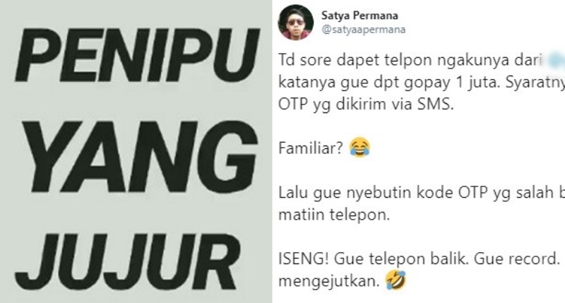 Gagal Nipu Pria Ini Malah Blak blakan Akui Perbuatannya