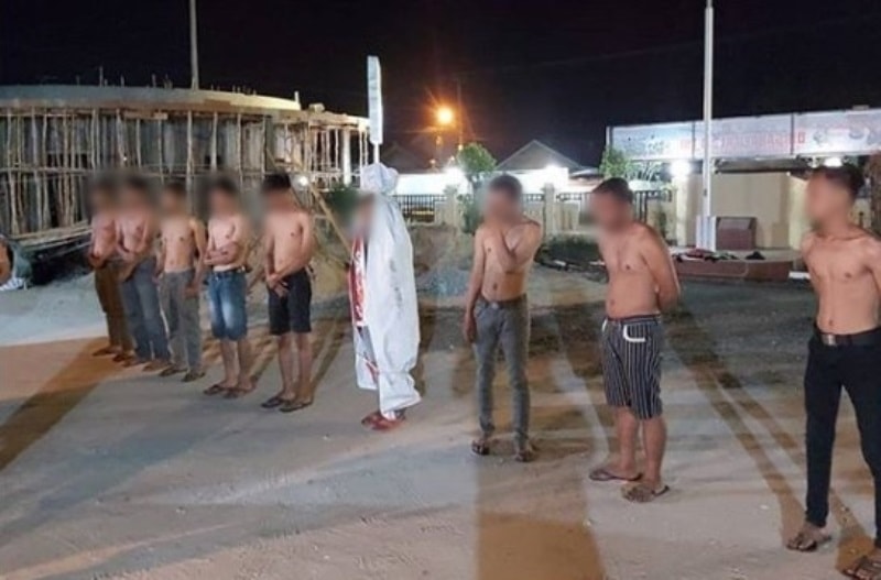 Kerap Takuti Pengendara Sekelompok Remaja Ngeprank Jadi Pocong Diamankan Polisi