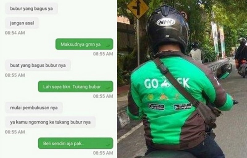 Kustomer Pesan Makanan Tapi Banyak Permintaan Begini Reaksi Kesal Driver Ojol