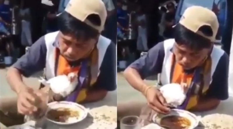 Makan Nasi Campur Kopi Ditemani Ayam Kelakuan Pria Ini Absurd Parah