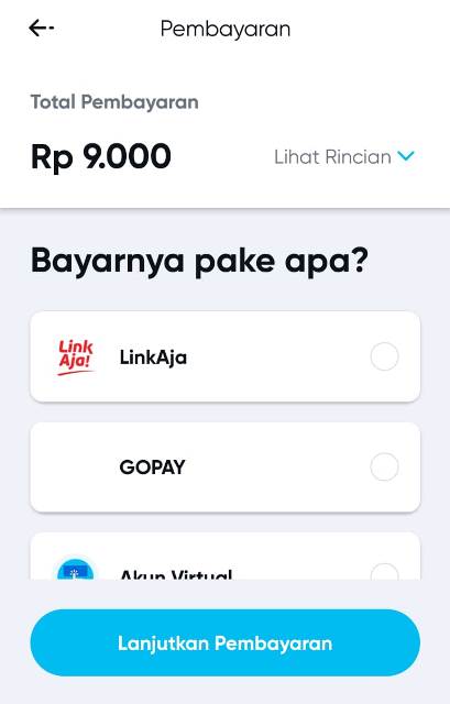 Metode pembayaran pembelian kartu Perdana by.U