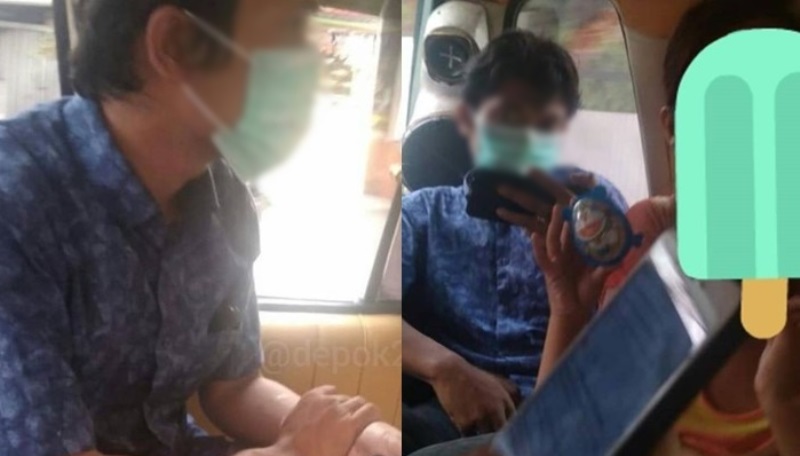 Pamerkan Video Porno di Angkot Aksi Pria Ini Bikin Penumpang Resah