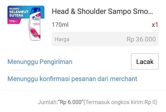 Status Menunggu Konfirmasi Pesanan dari Merchant Akulaku Status Menunggu Konfirmasi Pesanan dari Merchant Akulaku