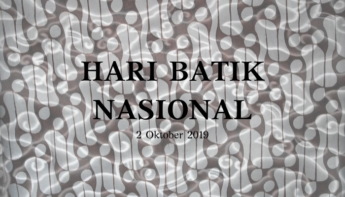 Ucapan Hari Batik Nasional