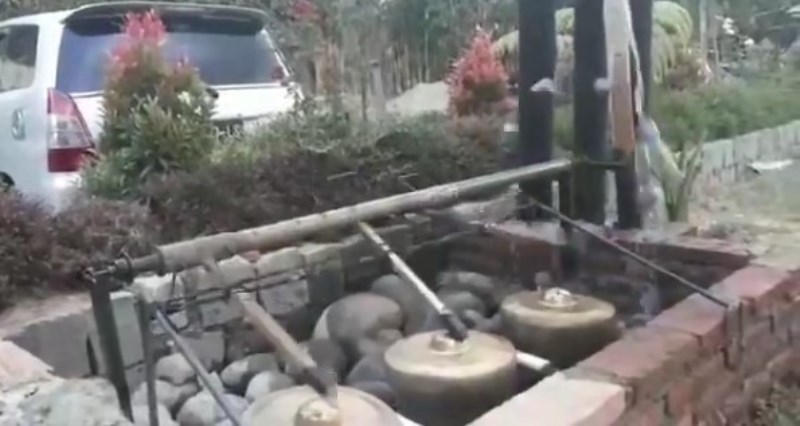 Video Kincir Air Gamelan Viral Netizen Suaranya Ngeri ngeri Sedap
