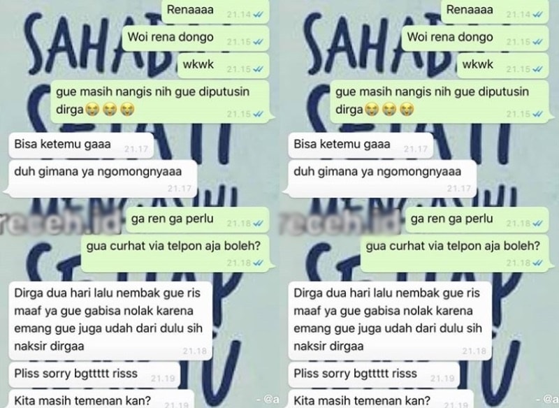 Curhat ke Sahabat Soal Kisah Asmara yang Kandas Perasaan Wanita ini Malah Tambah Ambyar