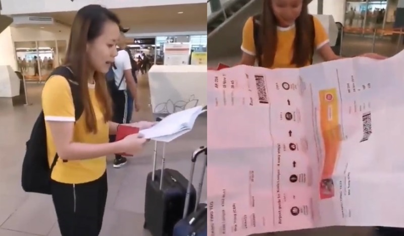 Dicetak Dalam Ukuran Besar Boarding Pass Wanita Ini Bikin Netizen Ngakak Berjamaah