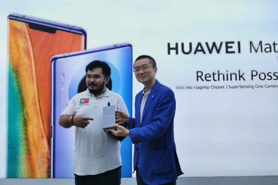 Huawei Mate 30 Pro Pick Up Day