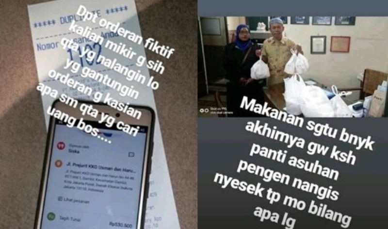 Kena Orderan Fiktif Driver Ojol Wanita ini Bagikan Curhatan Sedih