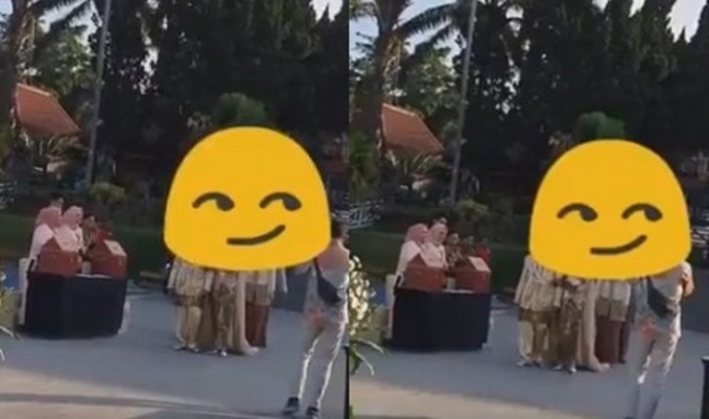 Putar Lagu Lingsir Wengi Saat Kirab Pernikahan Pasangan Pengantin ini Bikin Netizen Auto Merinding