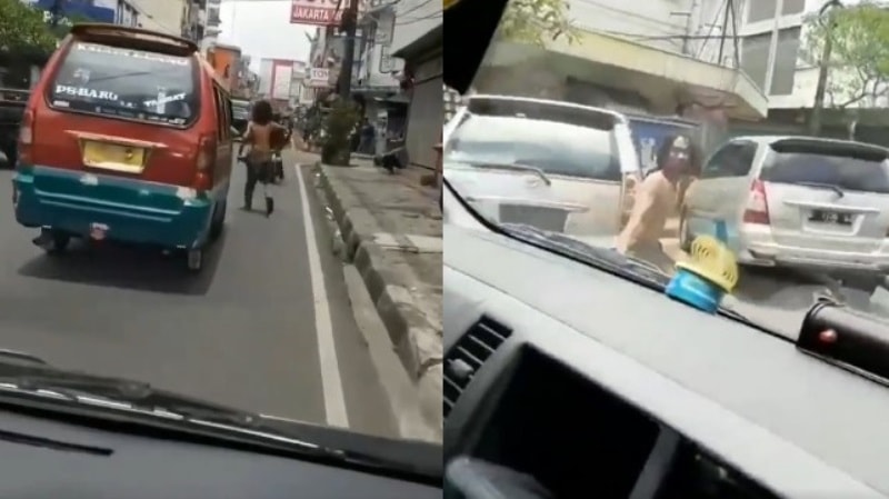 Video Orang dengan Gangguan Jiwa Beri Jalan Untuk Ambulans yang Melintas Viral Aksi Heroiknya Tuai Pujian