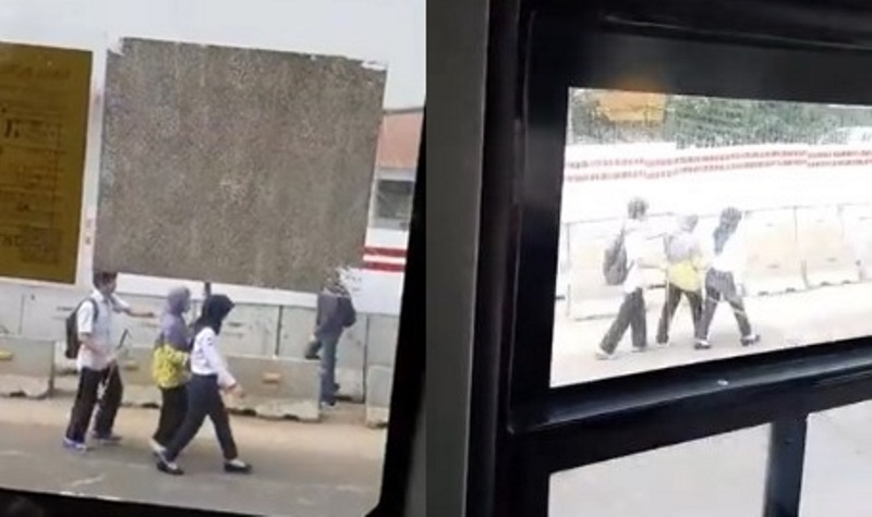 Antar Dua Penyandang Disabilitas Aksi Heroik Petugas Commuter Line ini Dipuji Netizen