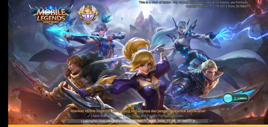 Cara membuat temporary account Mobile Legends