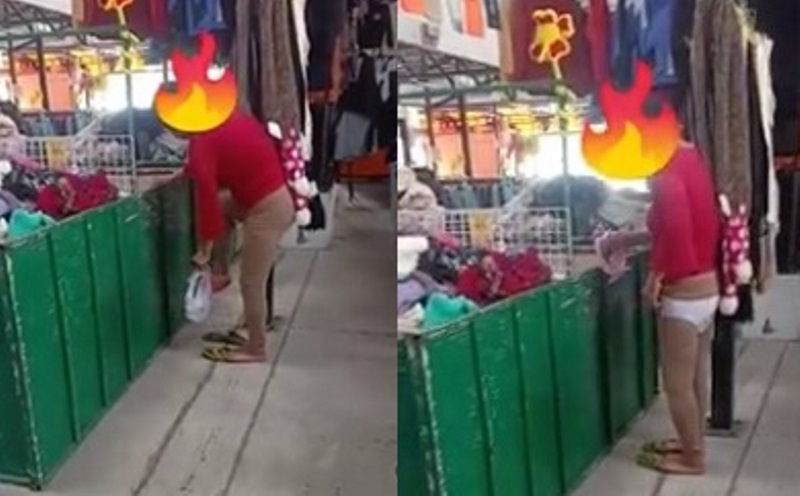 Coba Celana Dalam Saat di Toko Kelakuan Emak emak ini Bikin Netizen Ngakak