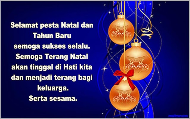 Gambar Kartu Ucapan Natal yang Menyentuh Hati