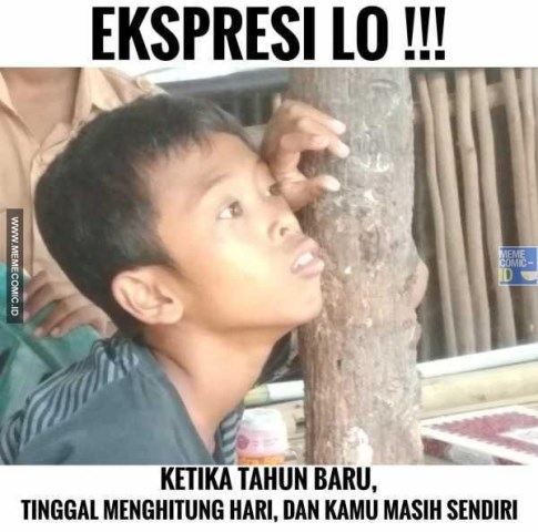 Meme Tahun Baru 2020 Lucu