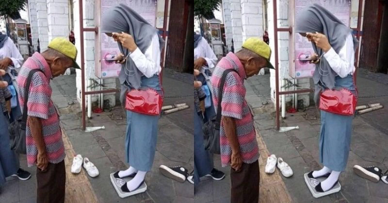 Perjuangan Kakek Tukang Timbang Badan Keliling di Jakarta Pantang Menyerah Meski Usia Renta