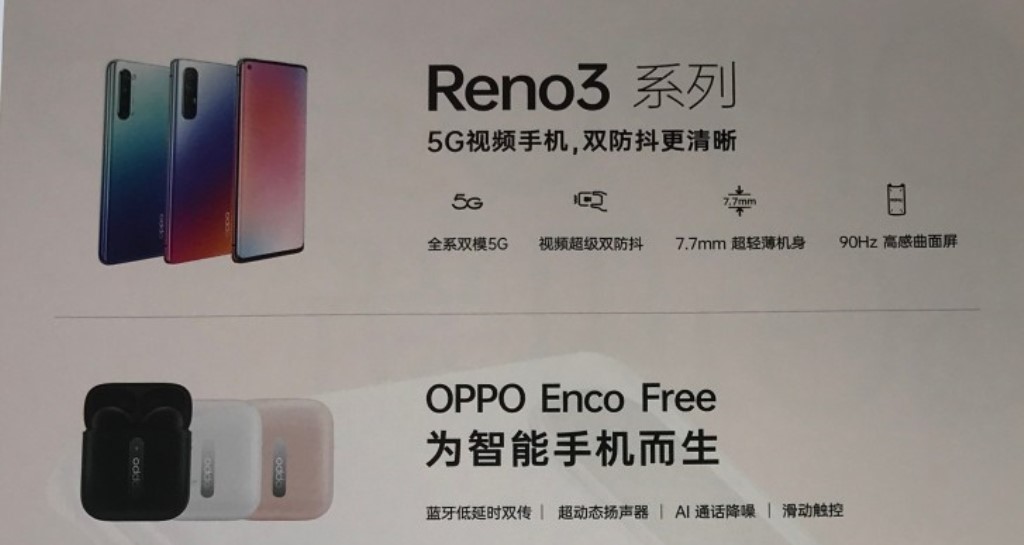 Poster Oppo Reno 3