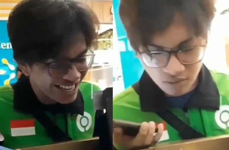 Wajahnya Mirip dengan Reynhard Sinaga Driver Ojol ini Mendadak Viral