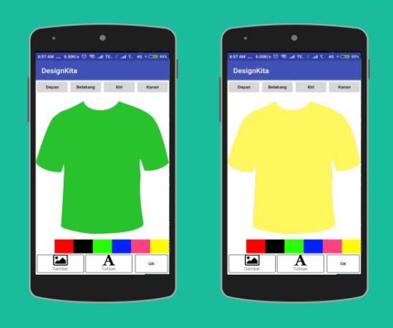 Aplikasi desain kameja Aplikasi desain kameja