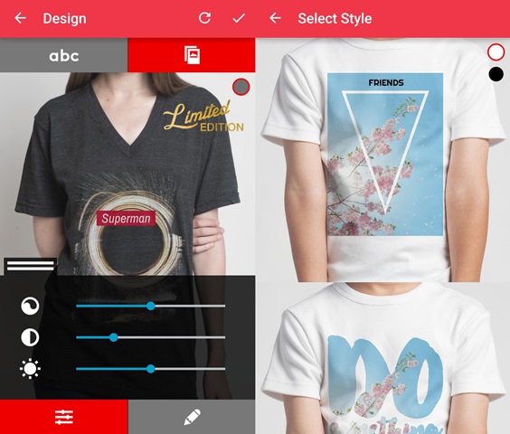 Aplikasi desain kaos wanita Aplikasi desain kaos wanita