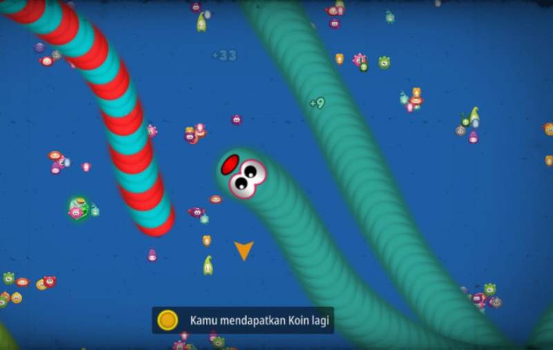 Cara mabar game cacing di Android dan iOS