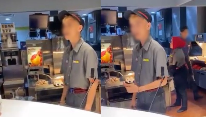 VIRAL Video Pelayan McD Diduga Lakukan Penipuan ke Pelanggan