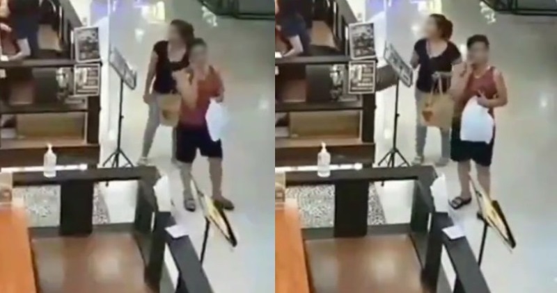 Viral Video Detik detik Dua Wanita Cantik Curi Tas Milik Pengunjung di Mall