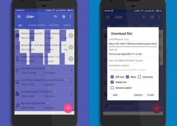 Aplikasi Internet Download Manager Android