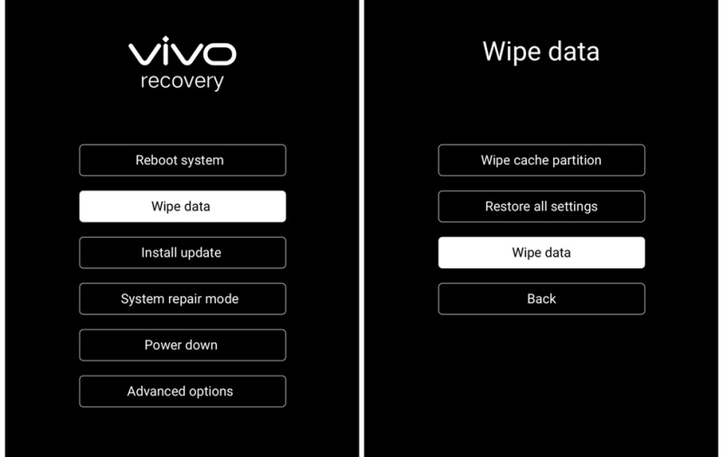 Cara reset HP Vivo Y91