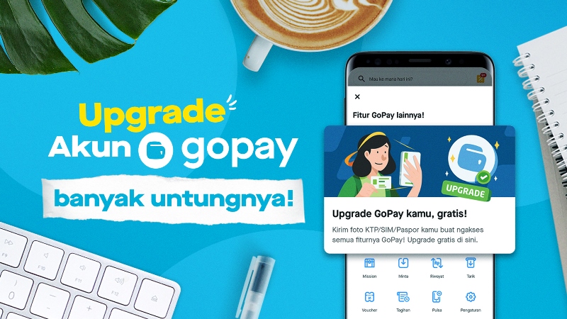 Cara upgrade GOPAY Plus