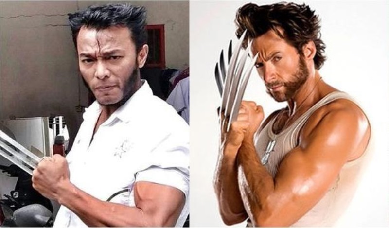 Pria Asal Toraja Viral di Media Sosial Karena Punya Wajah Mirip Wolverine