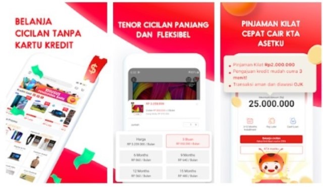 Aplikasi kredit HP online Akulaku