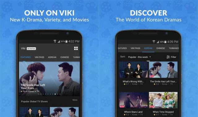 Aplikasi nonton drama Korea Viki