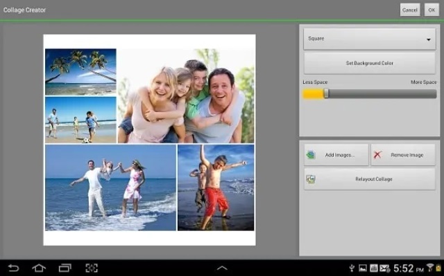 Aplikasi photo collage PhotoPad