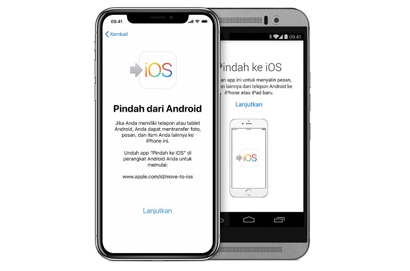 Cara memindahkan kontak dari Android Ke iPhone