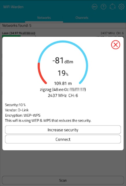 Cara mengetahui password WiFi dengn Pilih nama WiFi dan klik Connect