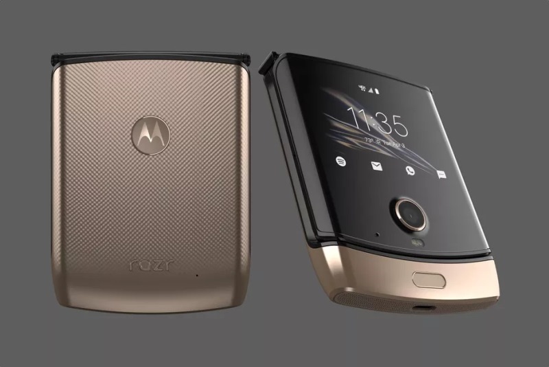 Motorola Razr Blush Gold