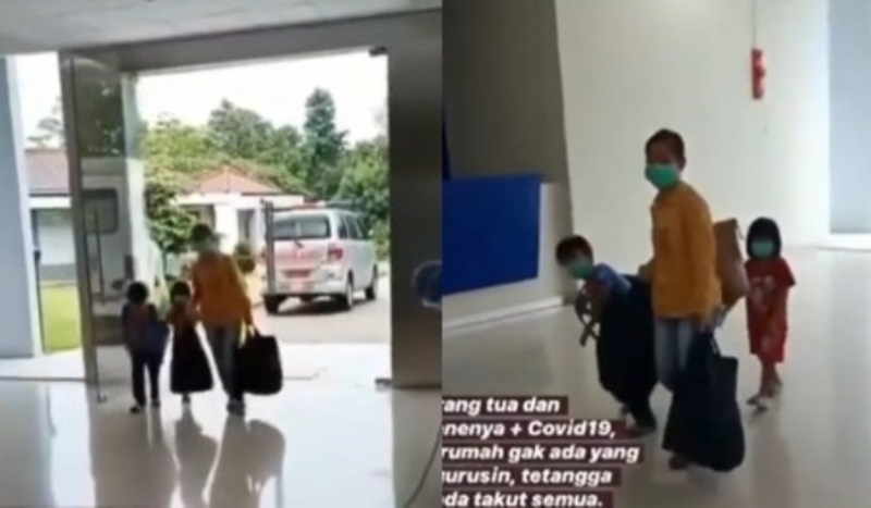 Orang Tua Terinfeksi Corona Tiga Bocah di Bandung Barat Terpaksa Menginap di Rumah Sakit 2
