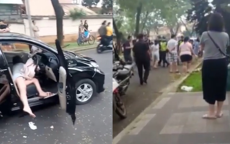 Tabrak Pejalan Kaki Hingga Tewas Aurelia Margaretha Malah Ngamuk dan Jambak Istri Korban
