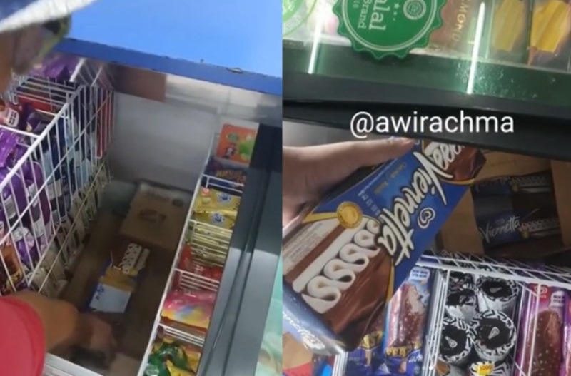 VIRAL Pria Ini Ungkap Dugaan Penimbunan Es Krim Viennetta Oleh Oknum Karyawan Supermarket