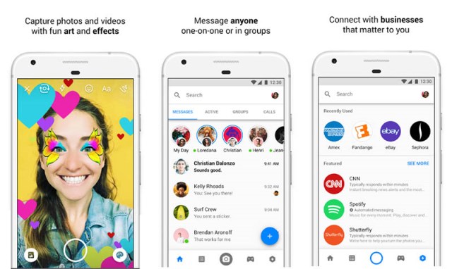Aplikasi chatting untuk android Facebook Messenger