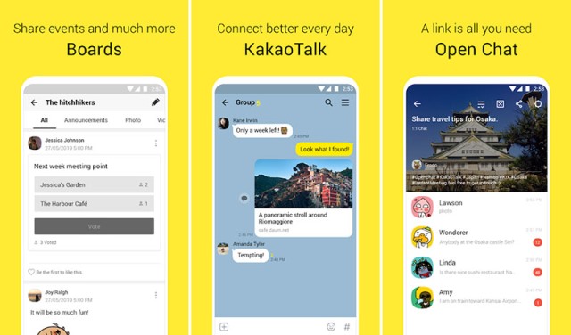 Aplikasi chatting untuk android KakaoTalk