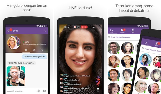 Aplikasi chatting untuk android MeetMe