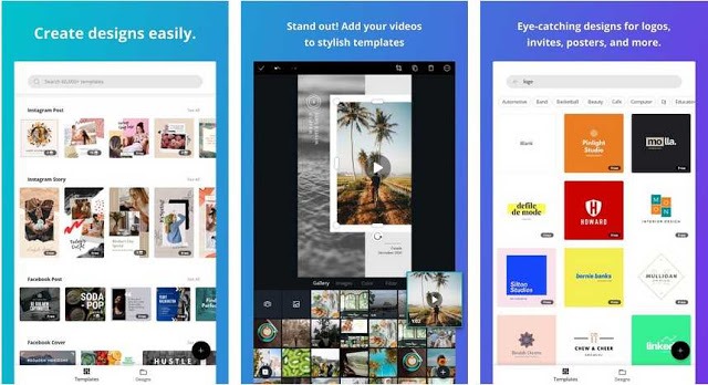 Aplikasi marketing untuk android Canva